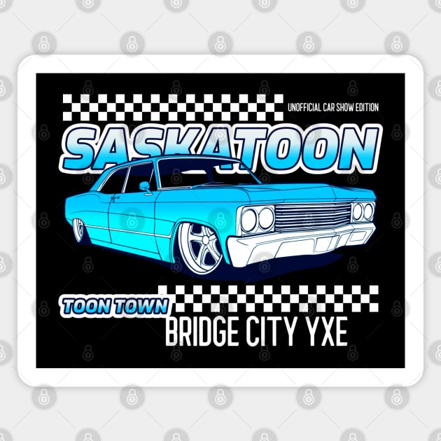 Saskatoon Car Show Edition Sticker by Stooned in Stoon